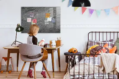 Beschreibbare Magnettafel für die Küche aus Vulkangestein