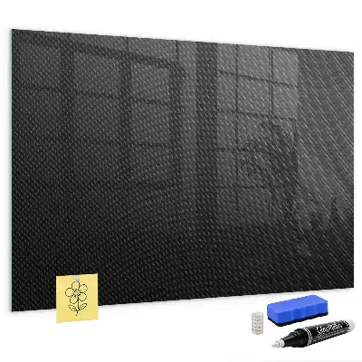 Beschreibbare Magnettafel für die Küche Motiv dunkle Abstraktion