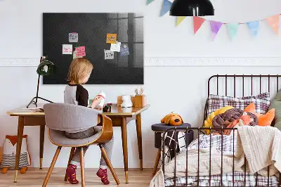 Beschreibbare Magnettafel für die Küche Motiv dunkle Abstraktion