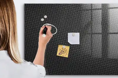 Beschreibbare Magnettafel für die Küche Motiv dunkle Abstraktion