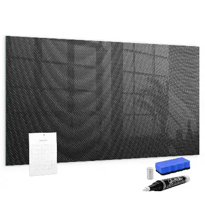 Beschreibbare Magnettafel für die Küche Motiv dunkle Abstraktion