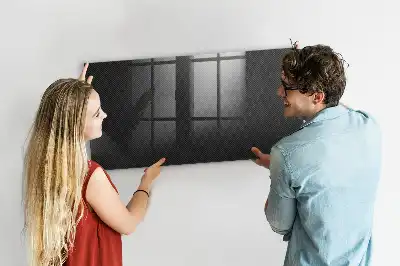 Beschreibbare Magnettafel für die Küche Motiv dunkle Abstraktion
