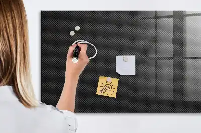 Beschreibbare Magnettafel für die Küche Motiv dunkle Abstraktion