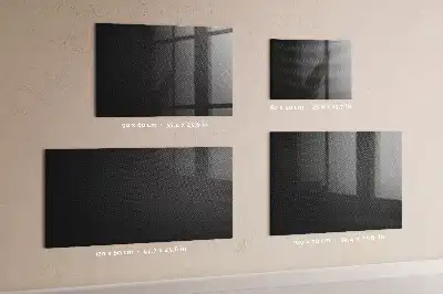 Beschreibbare Magnettafel für die Küche Motiv dunkle Abstraktion