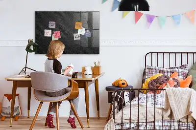 Beschreibbare Magnettafel für die Küche Motiv dunkle Abstraktion