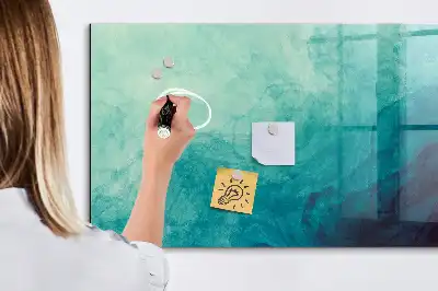 Beschreibbare Magnettafel für die Küche Motiv Tiefenabstraktion