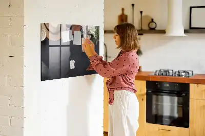 Magnettafel beschreibbar mit Urlaubsmotiv