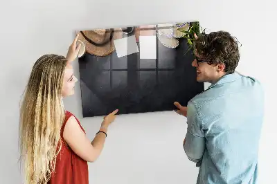 Magnettafel beschreibbar mit Urlaubsmotiv