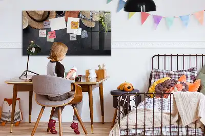 Magnettafel beschreibbar mit Urlaubsmotiv