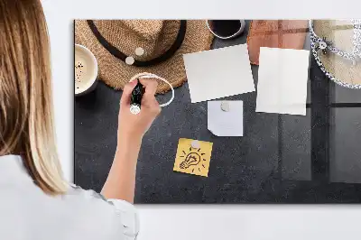 Magnettafel beschreibbar mit Urlaubsmotiv