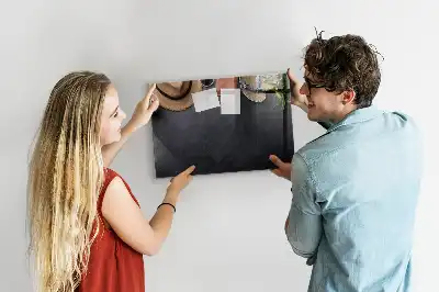 Magnettafel beschreibbar mit Urlaubsmotiv