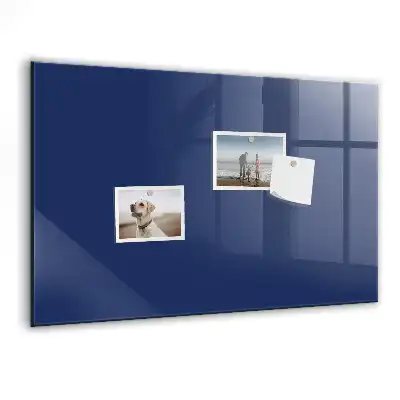 Magnettafel beschreibbar in Blau