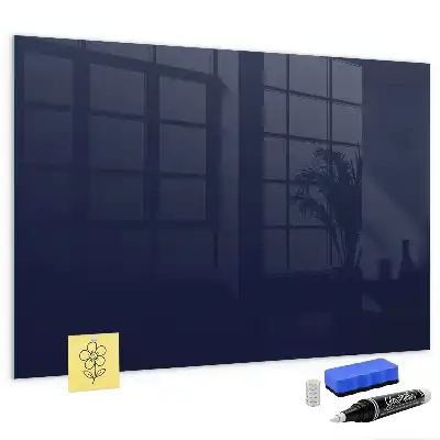 Magnettafel in Dunkelblau
