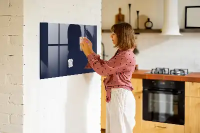 Magnettafel in Dunkelblau