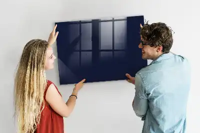 Magnettafel in Dunkelblau