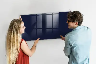 Magnettafel in Dunkelblau