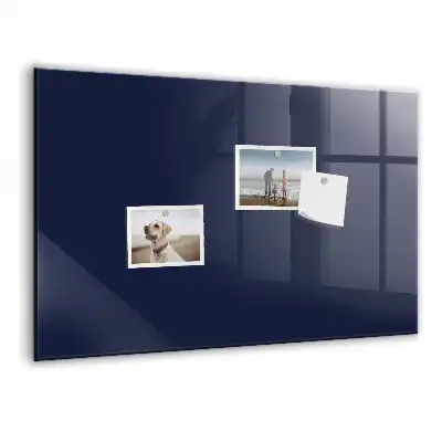 Magnettafel in Dunkelblau