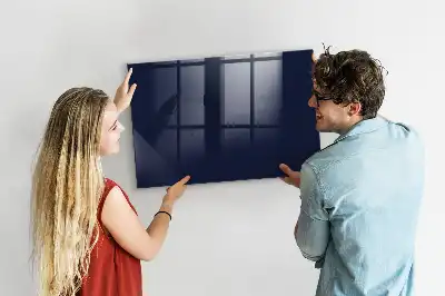 Magnettafel in Dunkelblau