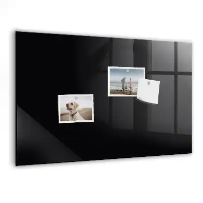 Beschreibbare Magnettafel für die Küche in Schwarz