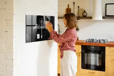 Magnettafel beschreibbar mit Motiv Abenteuer