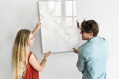 Magnettafel beschreibbar in eleganter Marmor-Optik