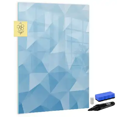 Magnettafel beschreibbar Motiv Dreieck-Abstraktion
