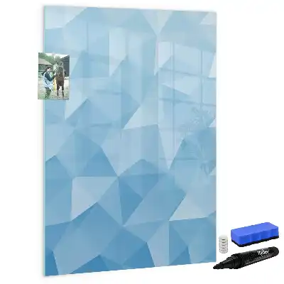 Magnettafel beschreibbar Motiv Dreieck-Abstraktion