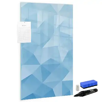 Magnettafel beschreibbar Motiv Dreieck-Abstraktion