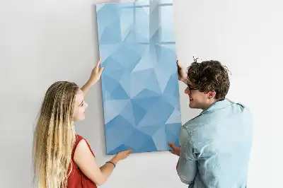 Magnettafel beschreibbar Motiv Dreieck-Abstraktion