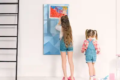 Magnettafel beschreibbar Motiv Dreieck-Abstraktion
