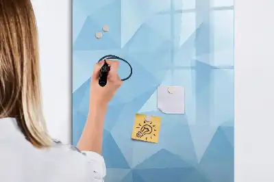 Magnettafel beschreibbar Motiv Dreieck-Abstraktion