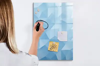 Magnettafel beschreibbar Motiv Dreieck-Abstraktion