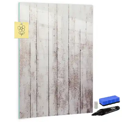 Magnettafel zum Schreiben aus Holz