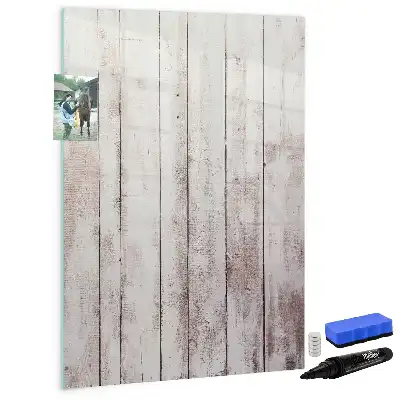 Magnettafel zum Schreiben aus Holz