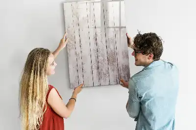 Magnettafel zum Schreiben aus Holz