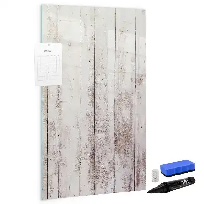 Magnettafel zum Schreiben aus Holz
