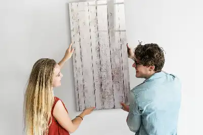 Magnettafel zum Schreiben aus Holz