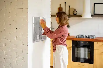 Magnettafel zum Schreiben aus Holz