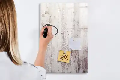 Magnettafel zum Schreiben aus Holz