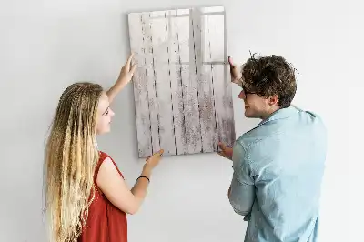 Magnettafel zum Schreiben aus Holz