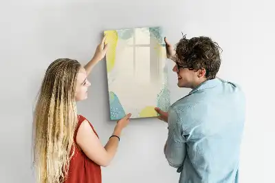 Magnettafel zum Schreiben mit dekorativem Rahmen