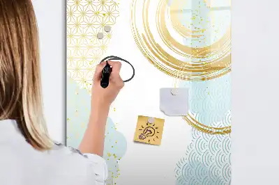 Magnettafel zum Schreiben dekorative Abstraktion