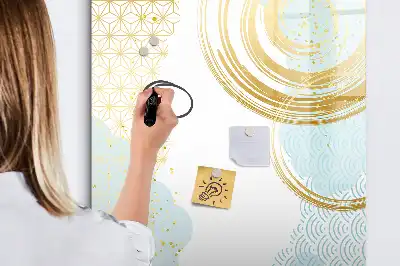 Magnettafel zum Schreiben dekorative Abstraktion