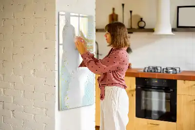 Magnettafel zum Schreiben dekorative Abstraktion