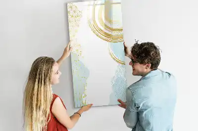 Magnettafel zum Schreiben dekorative Abstraktion