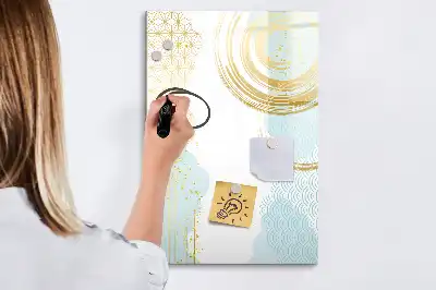 Magnettafel zum Schreiben dekorative Abstraktion