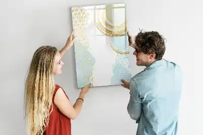 Magnettafel zum Schreiben dekorative Abstraktion