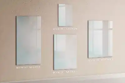 Magnettafel beschreibbar Abstraktion in Pastellfarben