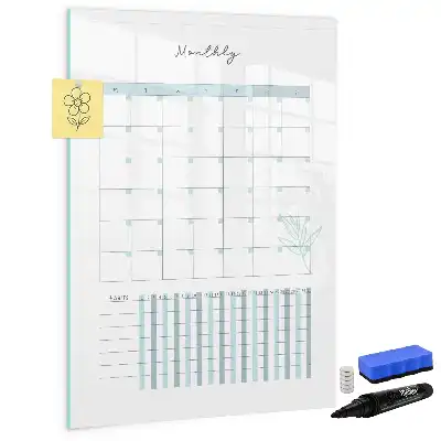 Monatsplaner magnetische Schreibtafel