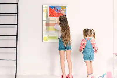 Menüplaner beschreibbare Magnettafel